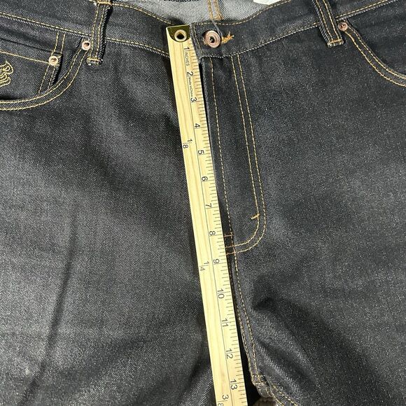 Vintage Rocawear Denim Dark Wash Baggy Jeans Men’s 40x32 Loose Grunge Y2K J-9969 - Picture 11 of 14